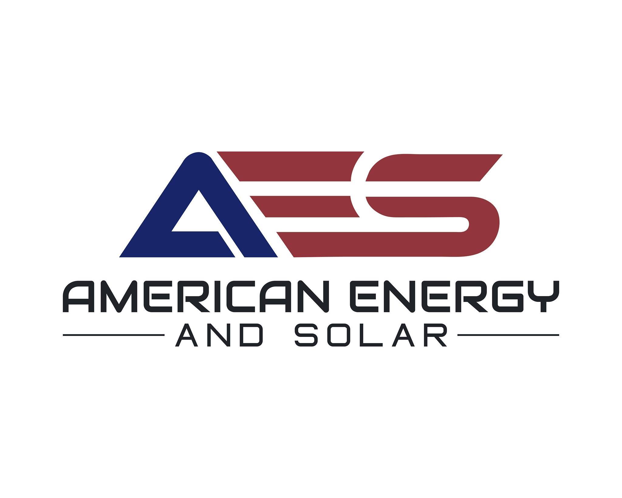 American Energy And Solar (AES) logo
