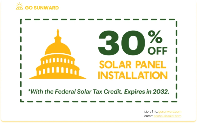 30% solar tax incentive